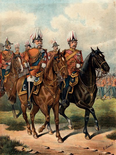 George William Frederick Charles, 2nd Duke of Cambridge, British Soldier by Richard Simkin