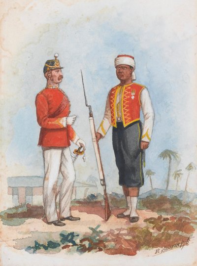 Infantry, West India Regiment by Richard Simkin