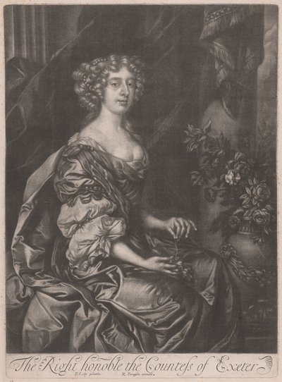 The Right Honorable Countess of Exeter (Anne, d.1703) by Richard Tompson