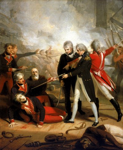 Horatio Nelson Receiving the Sword of the Surrender of 