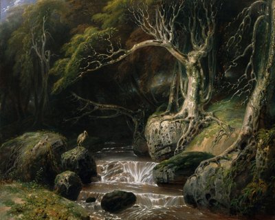 Landscape - Solitude by Richard Westall