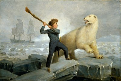 Nelson and the Bear, c.1806 by Richard Westall