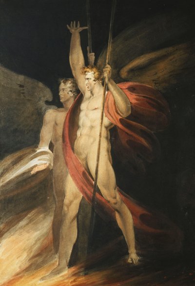 Satan Exulting by Richard Westall