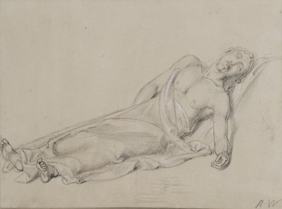 Study (detail) by Richard Westall