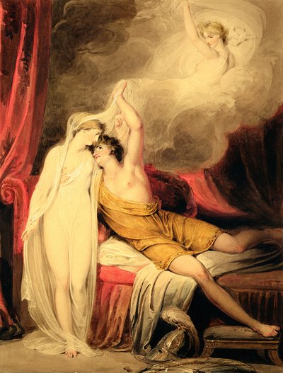 The Reconciliation of Paris and Helen by Richard Westall