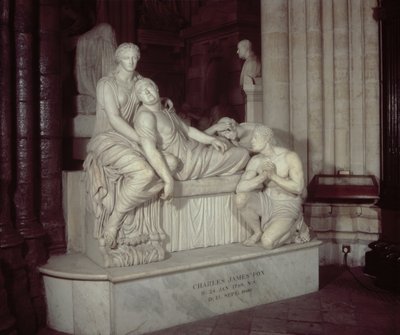 Monument to Charles James Fox (1749-1806), c.1823 by Richard Westmacott