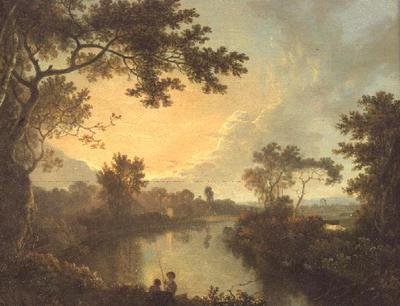 A View of the River Dee Near Eaton Hall by Richard Wilson