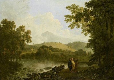 Cicero and his Friends, Atticus and Quintus, at his Villa at Arpinum by Richard Wilson