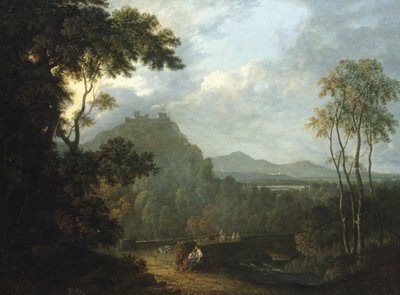 Dinas Bran Castle, Near Llangollen II by Richard Wilson