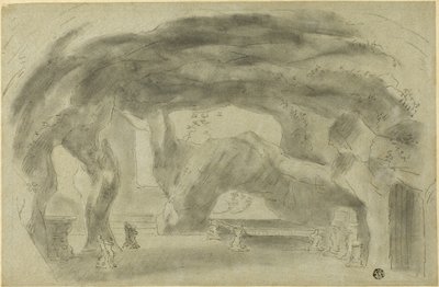 Interior of a Grotto by Richard Wilson