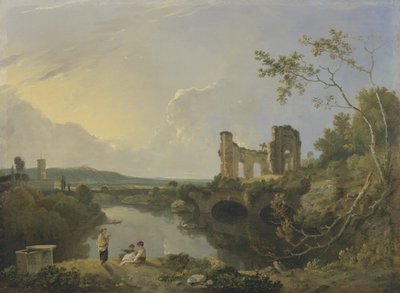 Italian Landscape (Morning), c.1760-65 by Richard Wilson