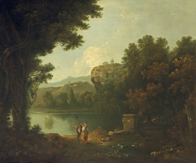 On the Tiber near Rome by Richard Wilson