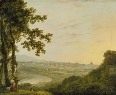 Rome from the Villa Madama by Richard Wilson