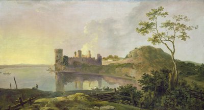 Summer Evening (Caernarvon Castle) by Richard Wilson