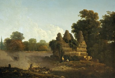 Tomb of the Horatii and Curatii, near Albano, Italy by Richard Wilson
