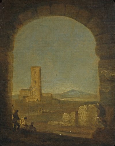 Torre del Fiscale, near Rome, Italy, c.1775 by Richard Wilson