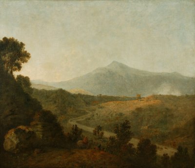 Valley of the Mawddach with Cader Idris beyond by Richard Wilson