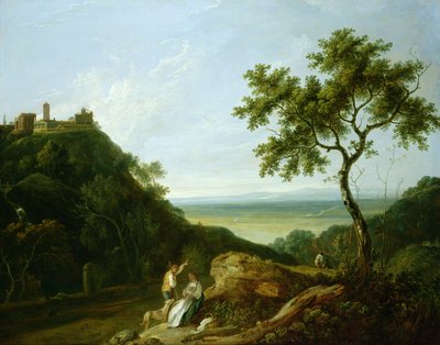 View of Tivoli with the Campagna in the Distance by Richard Wilson