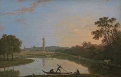 Kew Gardens: The Pagoda and Bridge by Richard Wilson