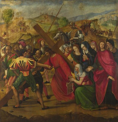 The Procession to Calvary by Ridolfo Ghirlandaio