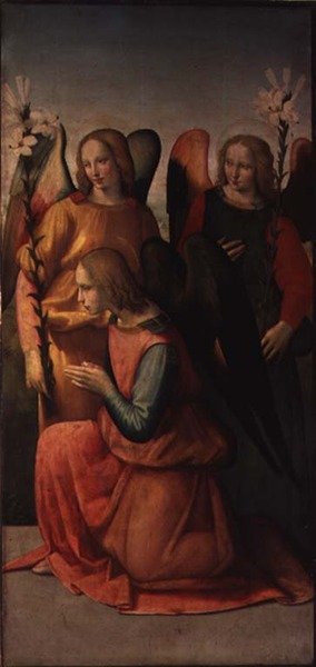 Three Angels by Ridolfo Il  Ghirlandaio
