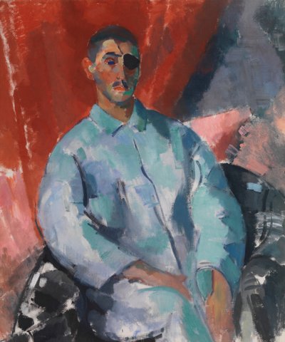 Rik with a Black Eye Patch by Rik Wouters