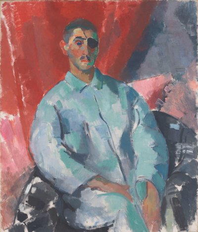 Self Portrait with Black Eye Patch by Rik Wouters