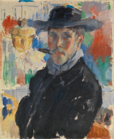 Self Portrait with Cigar by Rik Wouters