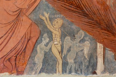 Last Judgment, detail (The Heretics) by Rinaldo da Taranto