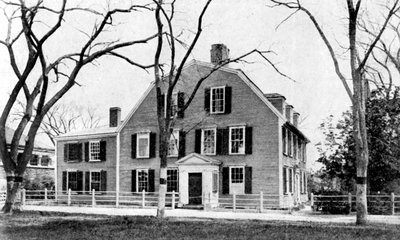 The House of Oliver Wendell Holmes at Cambridge, Mass., U.S.A by Rischgitz Collection