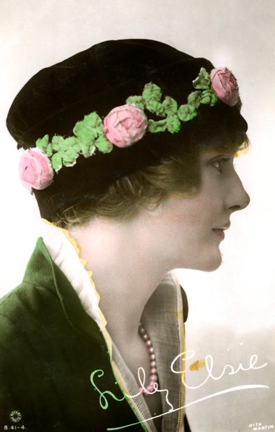 Lily Elsie 1886-1962, English actress, early 20th century by Rita Martin