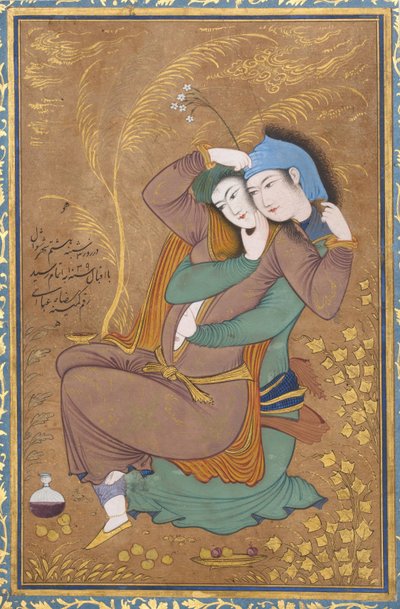 The Lovers, c.1630 by Riza i Abbasi