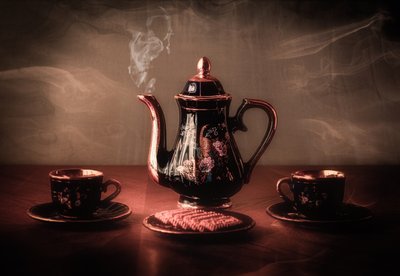 Steaming Tea Time by Rob Ryan