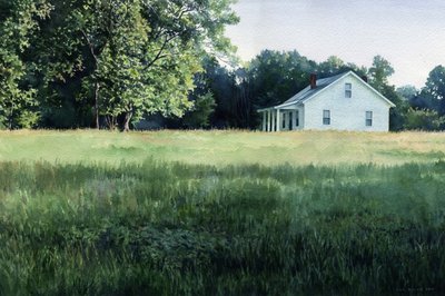 Farmhouse in August, 2001 by Rob Wood