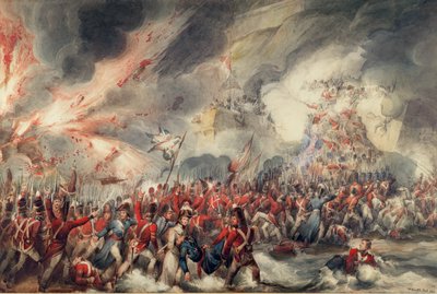 Battle of Cape St Vincent, c.1800 by Robert (after) Cleveley