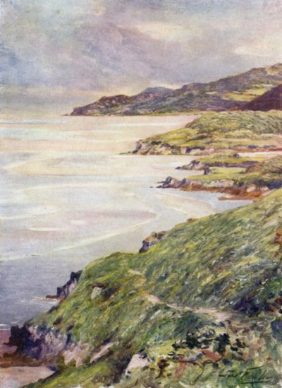 A Lonely Shore, Barmouth Estuary by Robert (after) Fowler