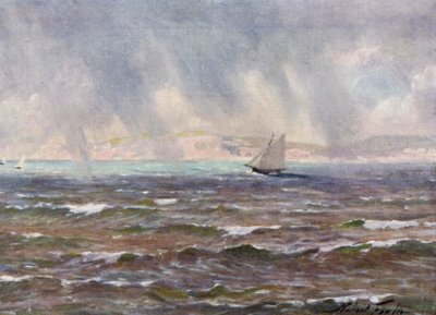 A Sudden Squall, Cardigan Bay by Robert (after) Fowler