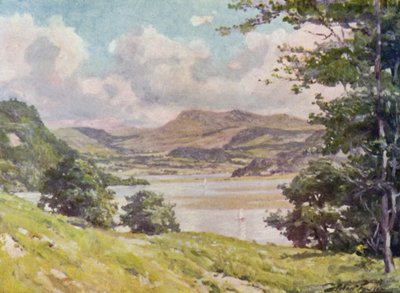 Near Penmaen Pool, Noon by Robert (after) Fowler