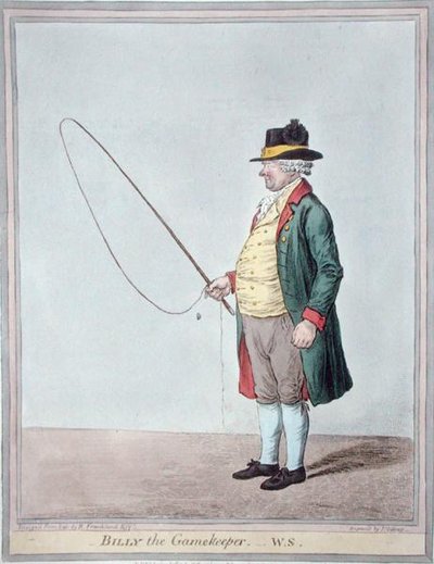 Billy the Gamekeeper, Engraved by James Gillray, Published by Hannah Humphrey by Robert (after) Frankland