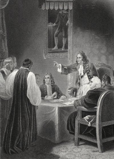 The Bishops before the Privy Council by Robert (after) Smirke