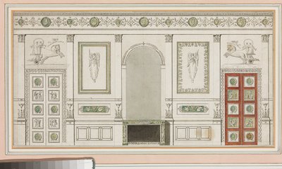 Design for Wall Decorations by Robert Adam