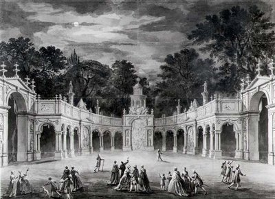 The Illuminations at Buckingham House to celebrate the birthday of George III by Robert Adam