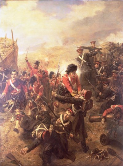 The Attack on the Redan, Sebastopol by Robert Alexander Hillingford