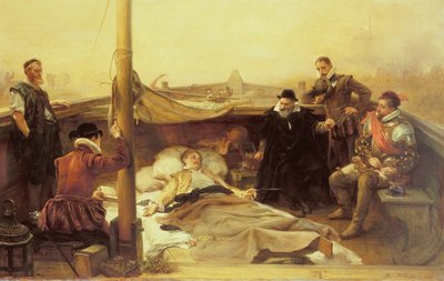 The Last Days of Sir Philip Sidney by Robert Alexander Hillingford