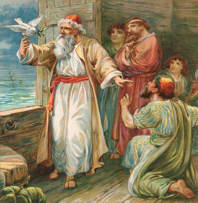 Noah and the dove by Robert Ambrose Dudley