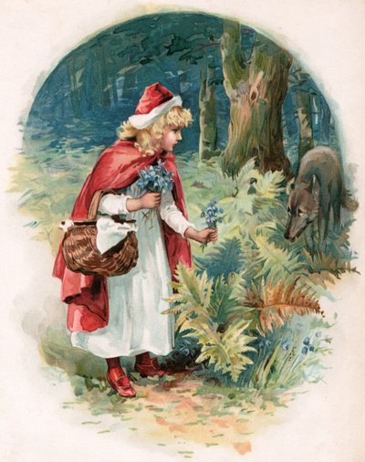 Red Riding Hood, illustration from 
