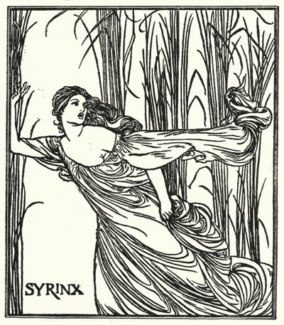 Illustration for Poems by John Keats (lithograph) by Robert Anning Bell