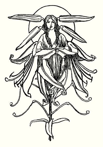 Illustration for Poems by John Keats by Robert Anning Bell