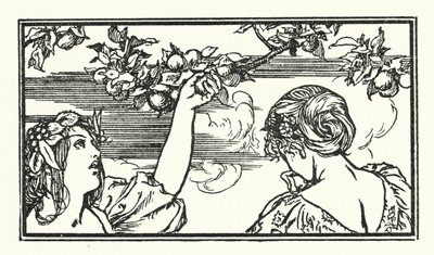 Illustration for Poems by John Keats by Robert Anning Bell