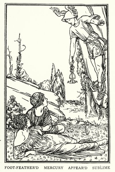 Illustration for Poems by John Keats: Endymion by Robert Anning Bell